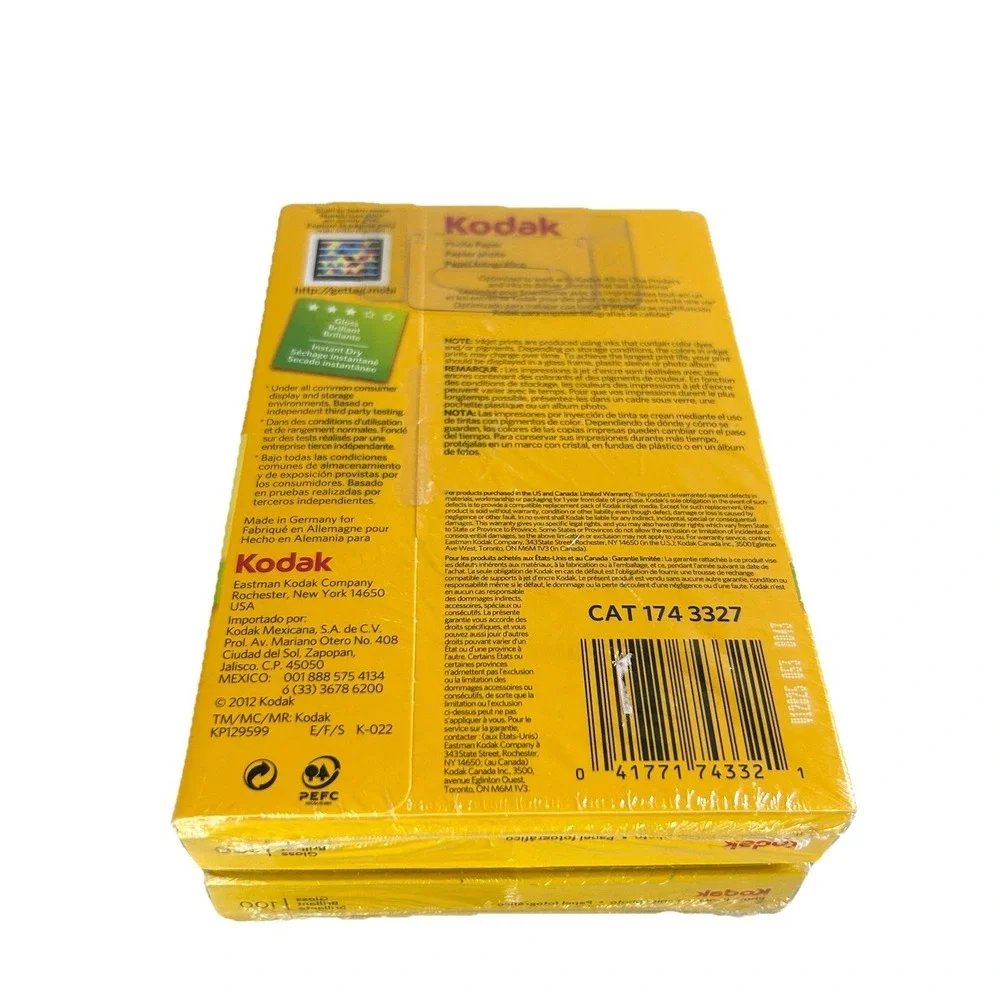NEW 100 KODAK Glossy Photo Paper 4